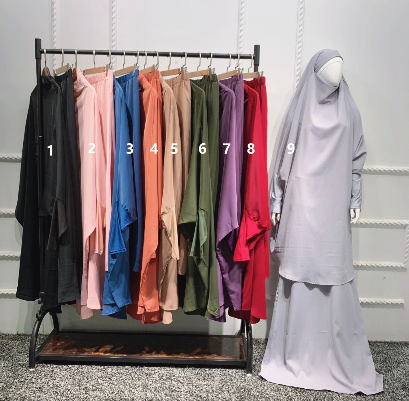 Aleena 2pc Jilbab