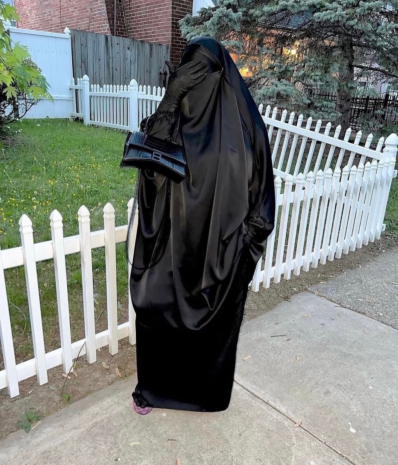 Haniya Satin 2pc Jilbab