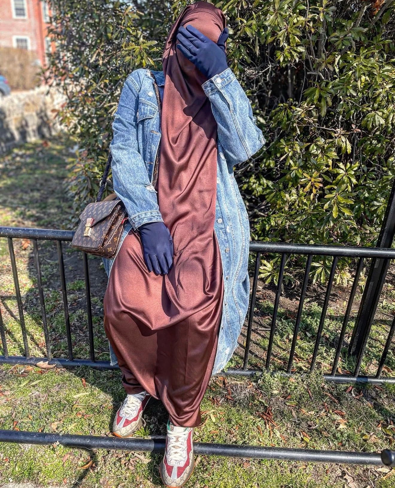 Denim Trench Jacket (on hand)